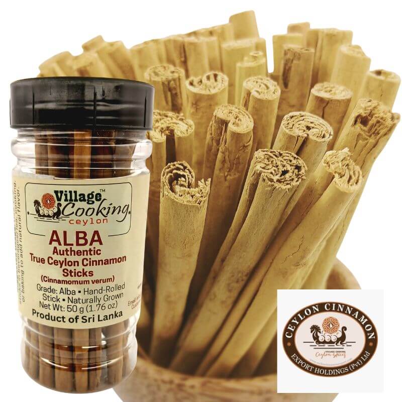ALBA Grade True Ceylon Cinnamon Sticks – 50 g x 10 Bottles (1.76 oz each) | Free Global Shipping - Image 9