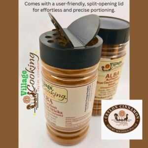 ALBA Grade True Ceylon Cinnamon Powder – 100 g × 6 Bottles (3.5 oz each) |Free Global Shipping