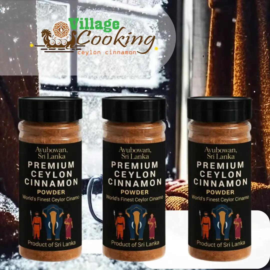 Premium ALBA Grade True Ceylon Cinnamon Sticks – (1.76 oz / 50 g)/ Seal 50g 10 Sealed Bottles Pack | Handmade in Sri Lanka | Village Cooking Ceylon - Image 2