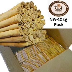 Ceylon Cinnamon Sticks – C5 Grade (10 kg Bulk Pack) Global Free Shipping: Door-to-door delivery